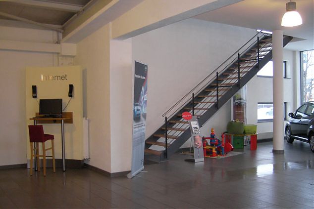 Erweiterung Autohaus -